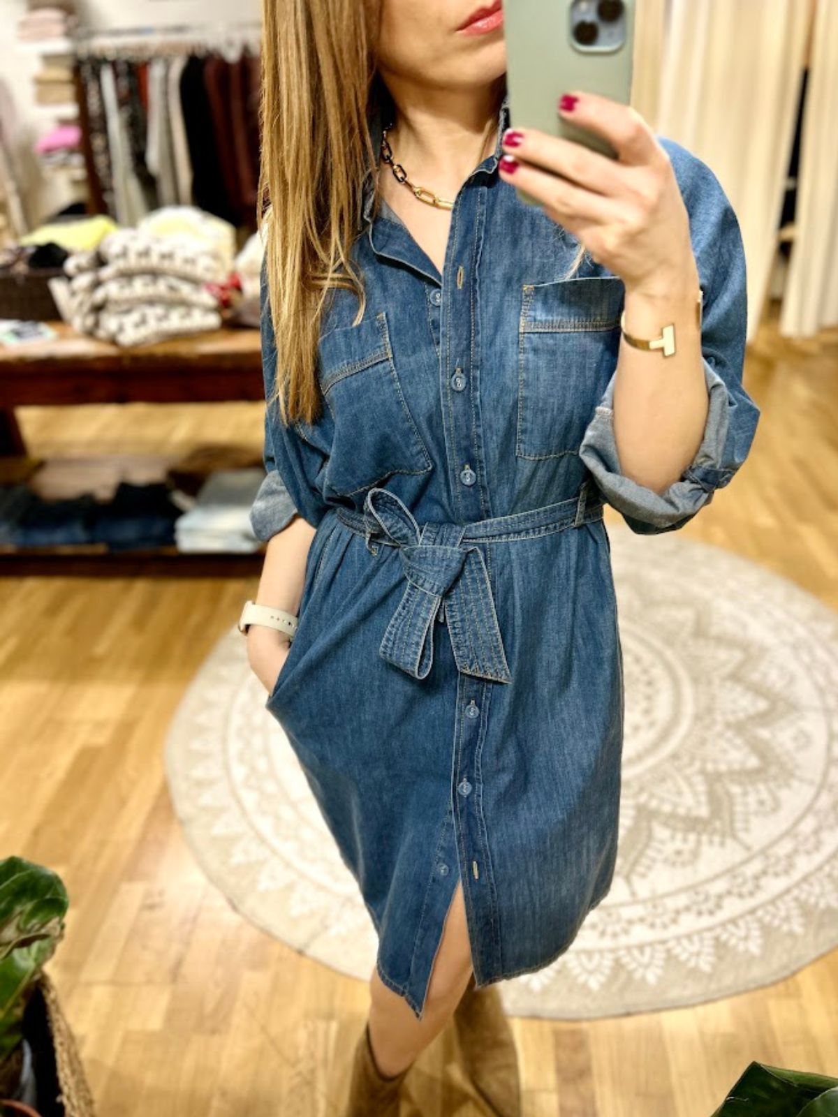 Abito in denim