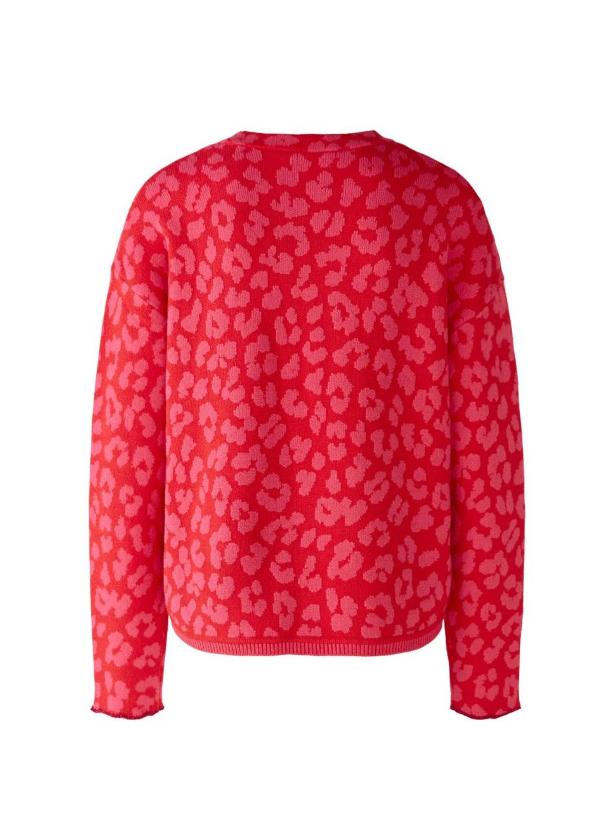 Maglione maculato jacquard