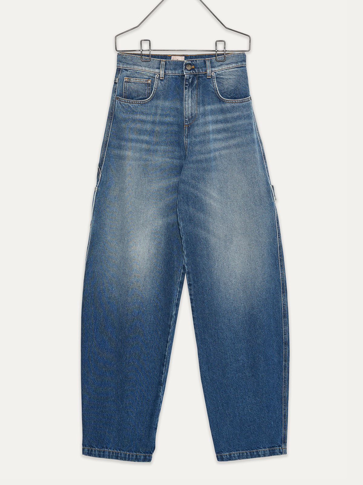 Jeans baggy con dettagli work
