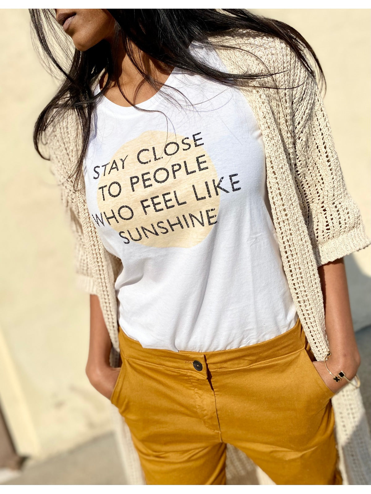 T-shirt sunny people